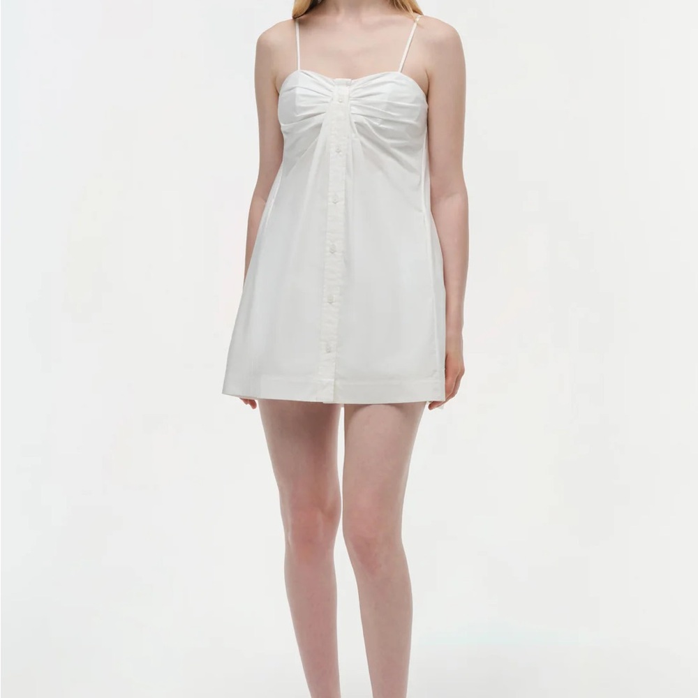 Jonathan Simkhai White Mini Dress